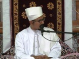 Mukaasir ud-Da'wat Saiyedi Mohammad Nuruddin saheb (dm) at the Majlis of Laylat ul-'Urs of Muqaddas Maulaa